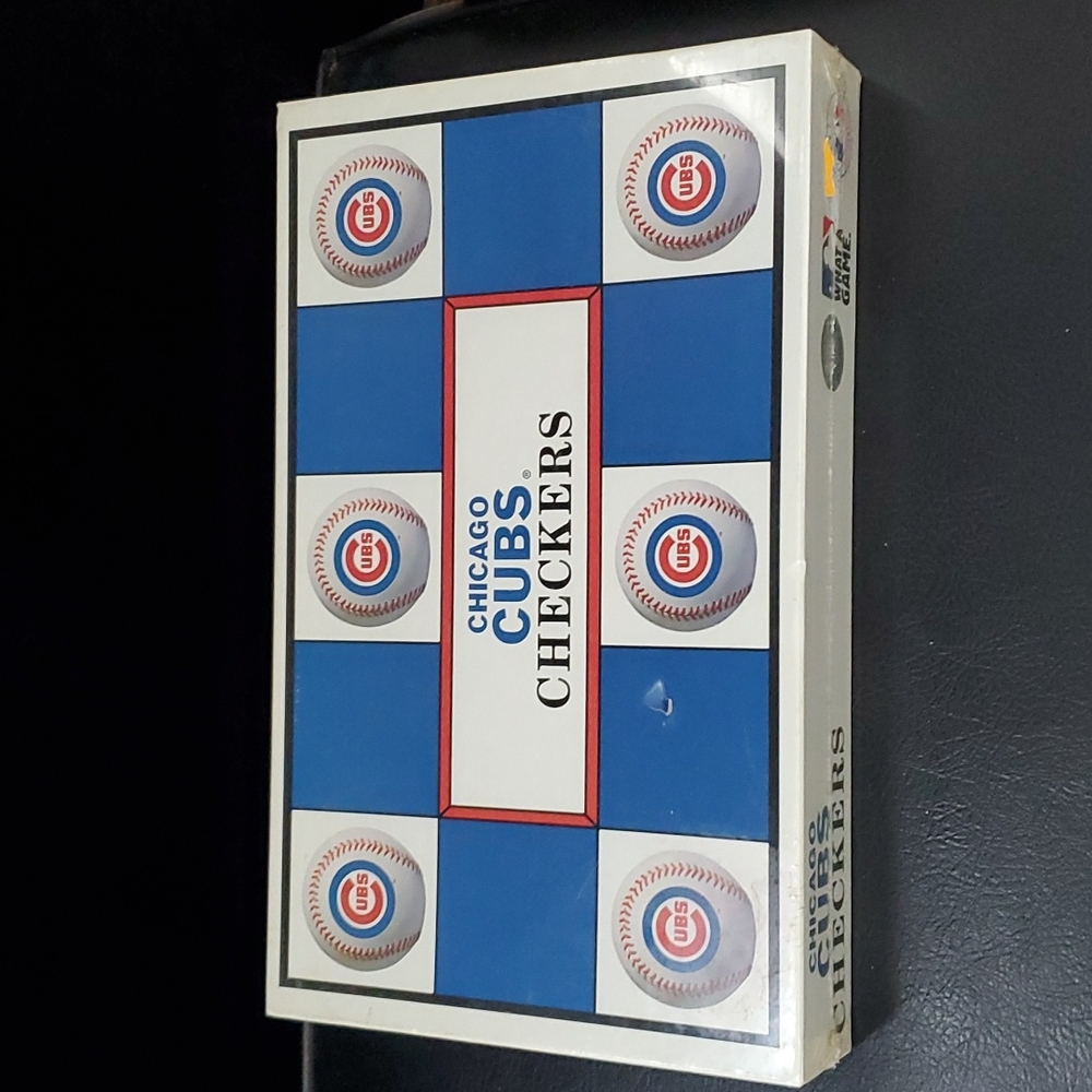 NIB Chicago Cubs Checkers MLB 1997 VTG
